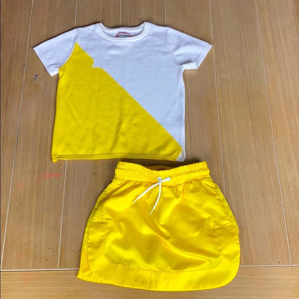 Yellow 🍋Hunter x Target Outfit Sz XS (4/5)